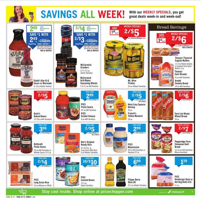 Price Chopper Ad from 07/17/2022