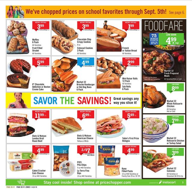 Price Chopper Ad from 08/14/2022