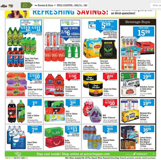 Price Chopper Ad from 08/21/2022