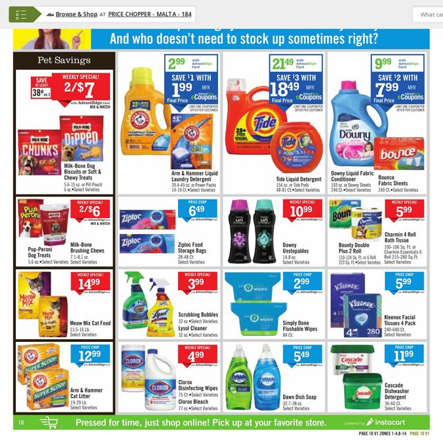 Price Chopper Ad from 09/04/2022