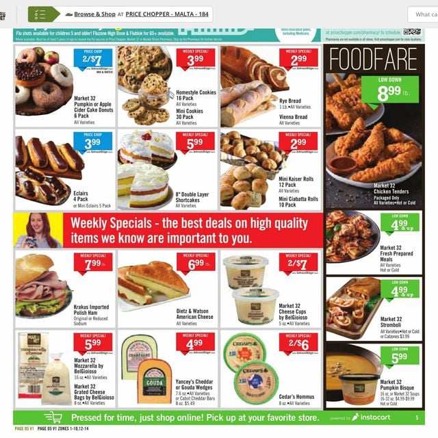 Price Chopper Ad from 09/11/2022