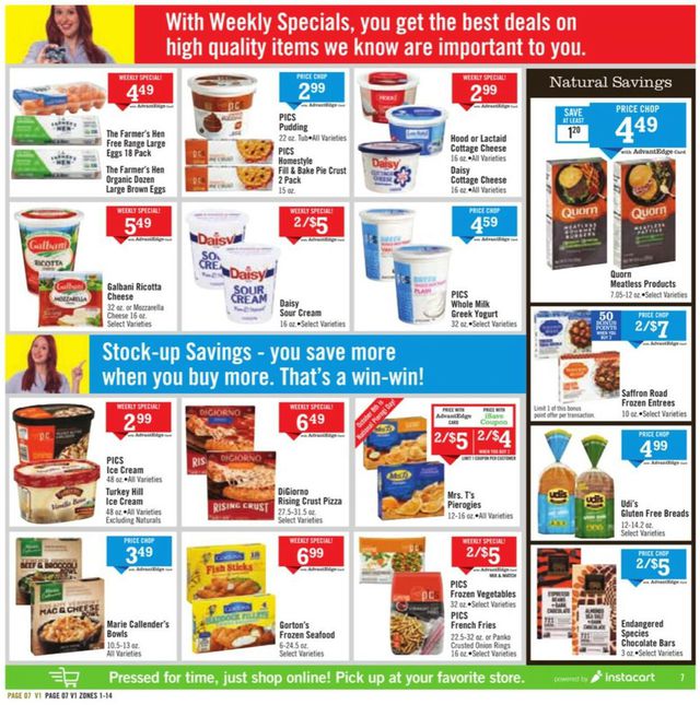 Price Chopper Ad from 10/02/2022