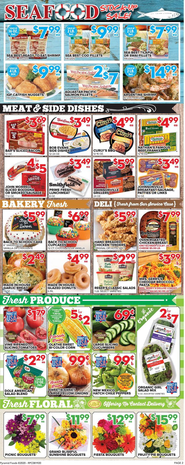 Price Cutter Ad from 08/19/2020