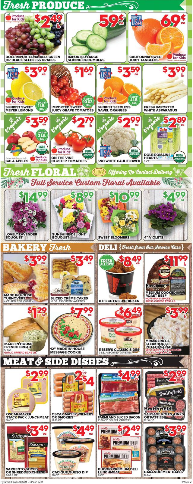 Price Cutter Ad from 01/27/2021