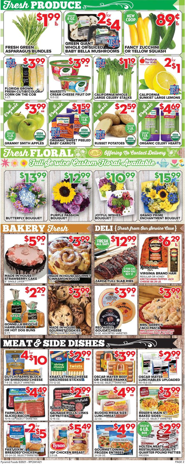 Price Cutter Ad from 04/14/2021