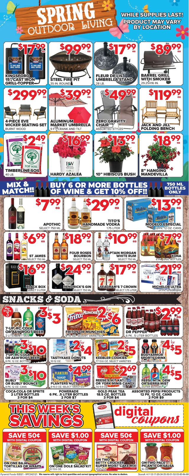 Price Cutter Ad from 04/21/2021