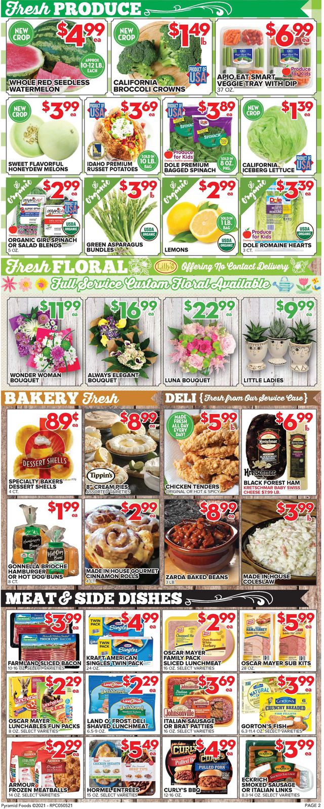 Price Cutter Ad from 05/05/2021