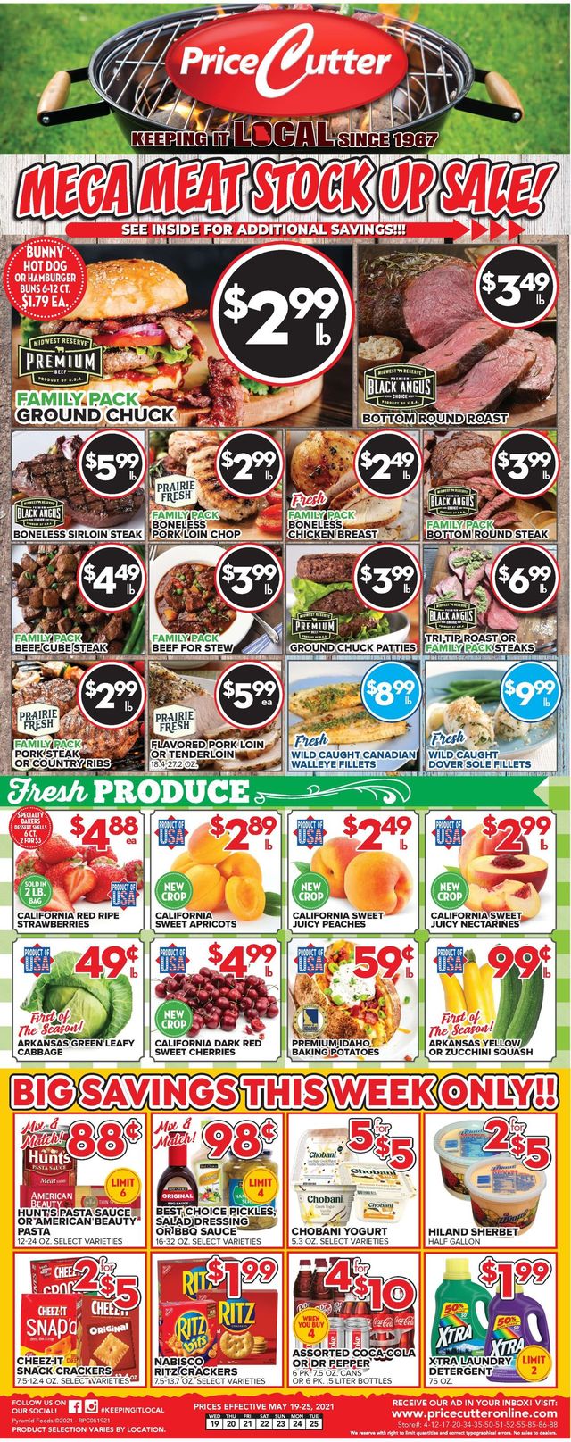Price Cutter Ad from 05/19/2021