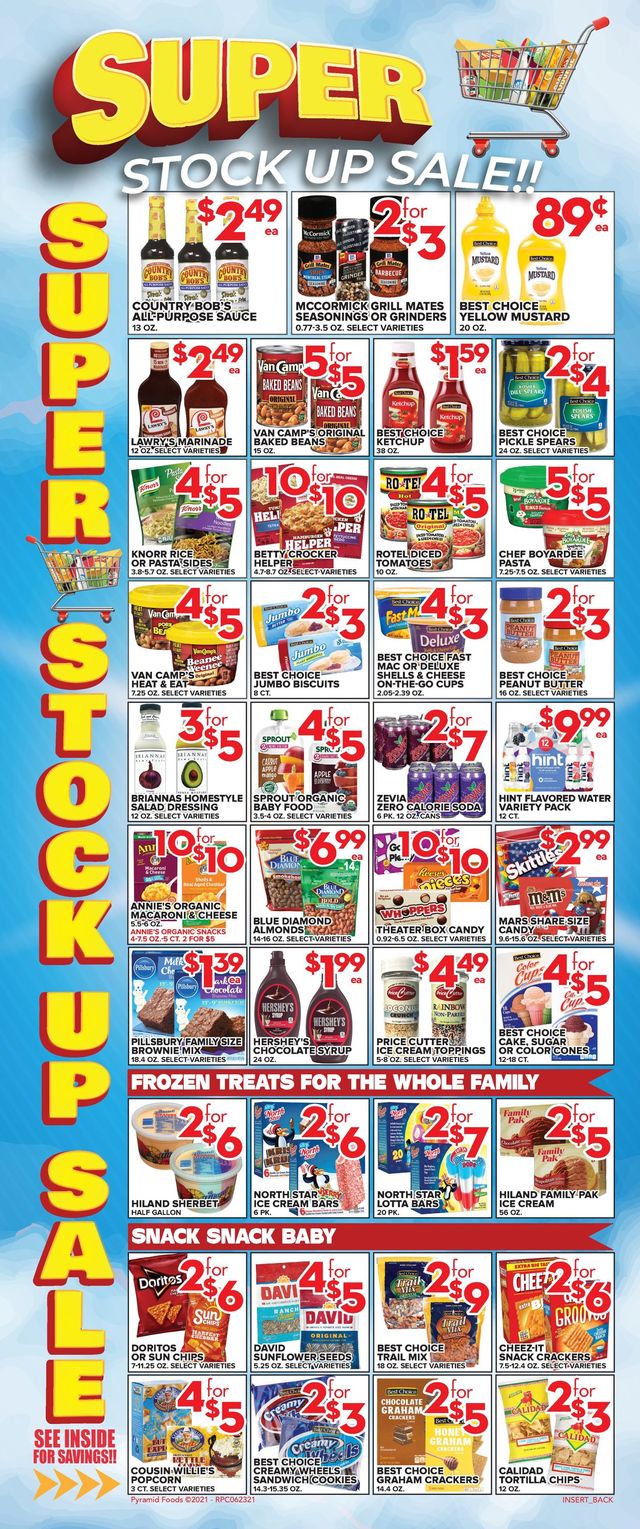 Price Cutter Ad from 06/23/2021
