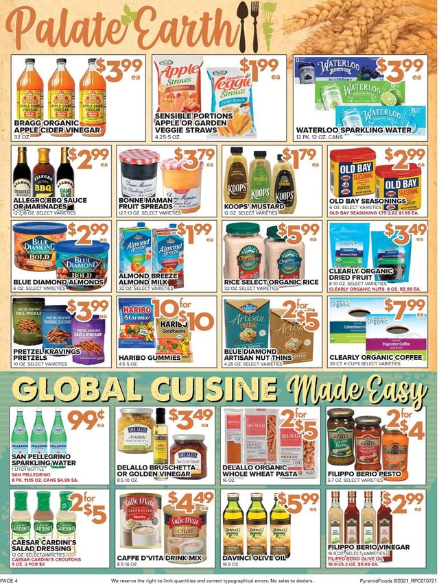 Price Cutter Ad from 07/07/2021