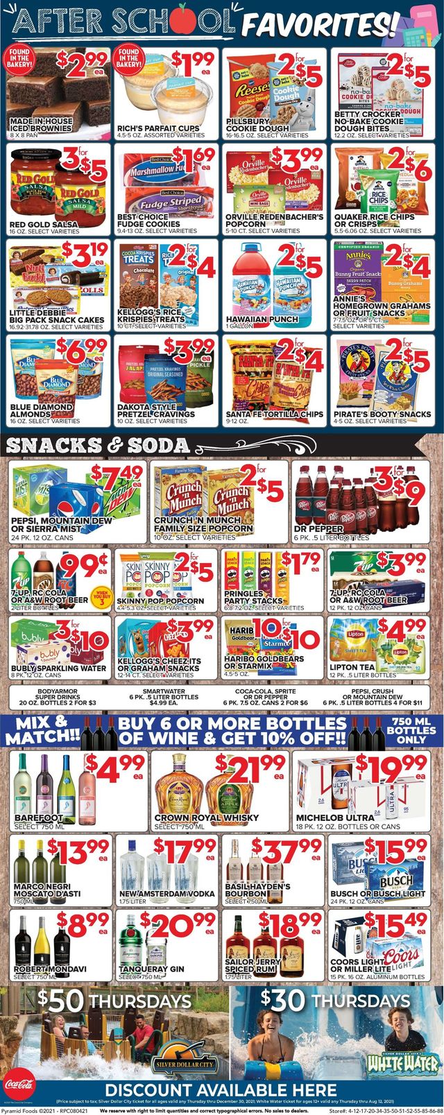 Price Cutter Ad from 08/04/2021