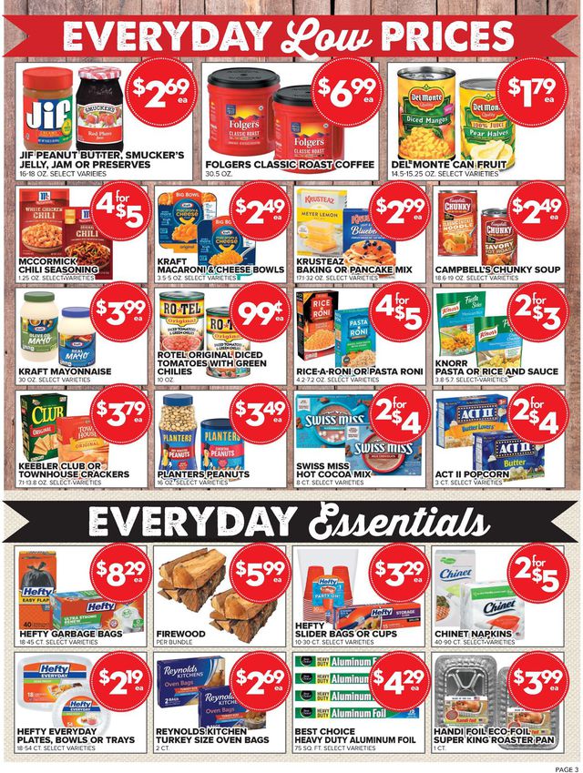 Price Cutter Ad from 11/03/2021