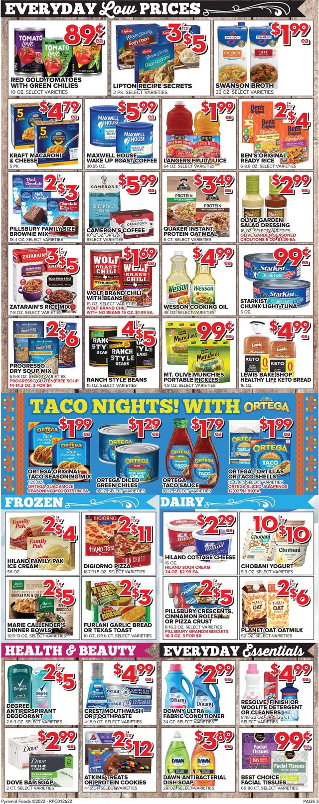 Price Cutter Ad from 01/26/2022
