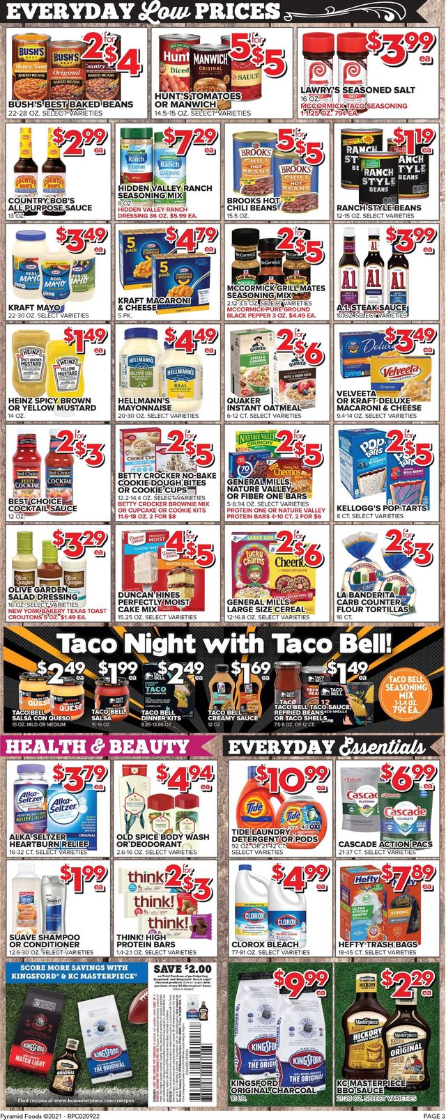 Price Cutter Ad from 02/09/2022