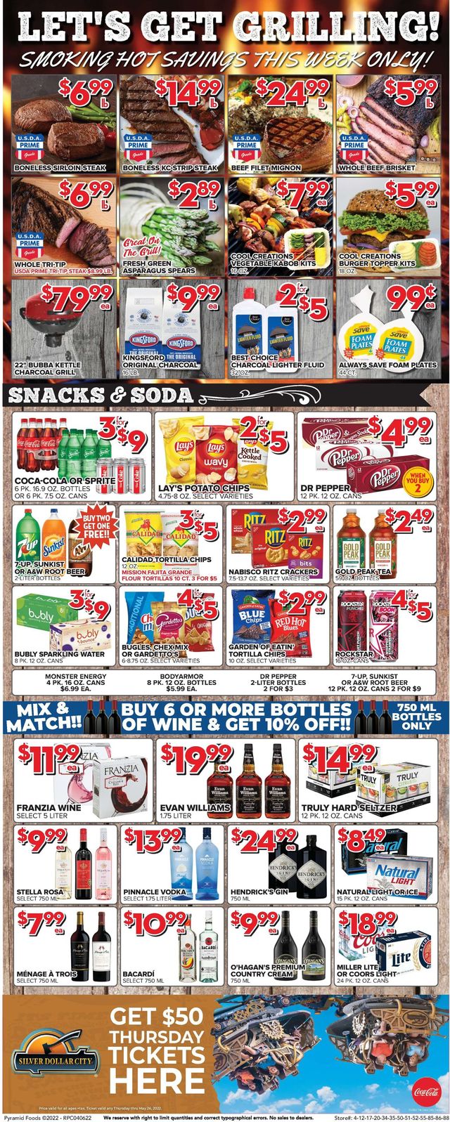 Price Cutter Ad from 04/06/2022