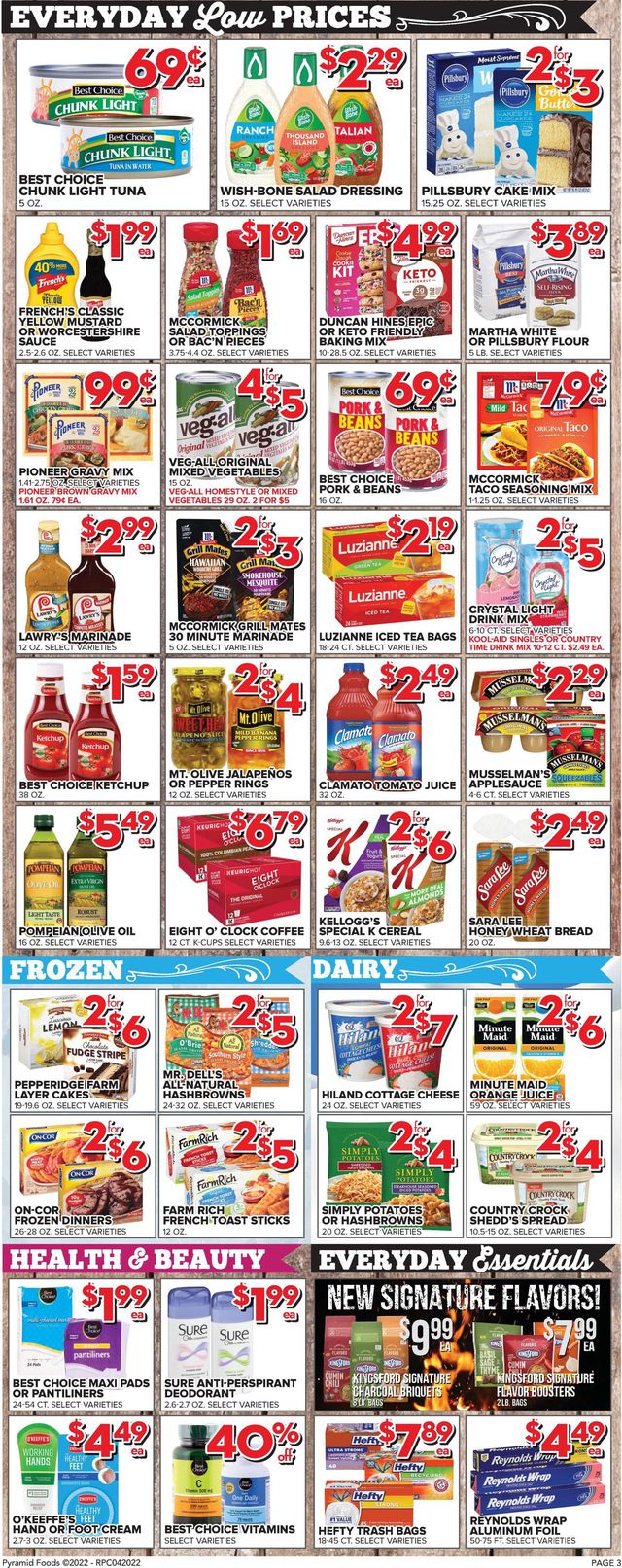 Price Cutter Ad from 04/20/2022