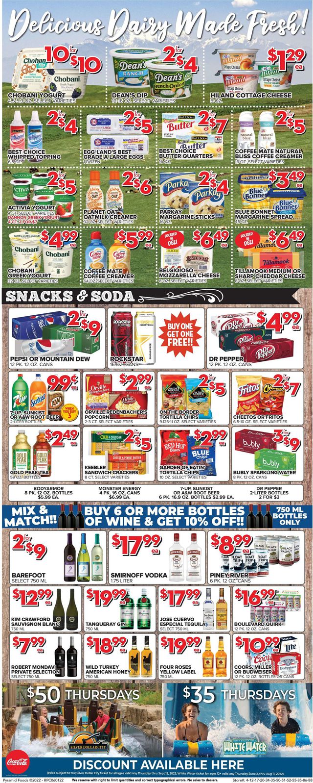 Price Cutter Ad from 06/01/2022