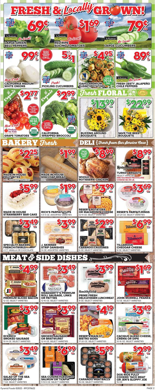 Price Cutter Ad from 07/06/2022
