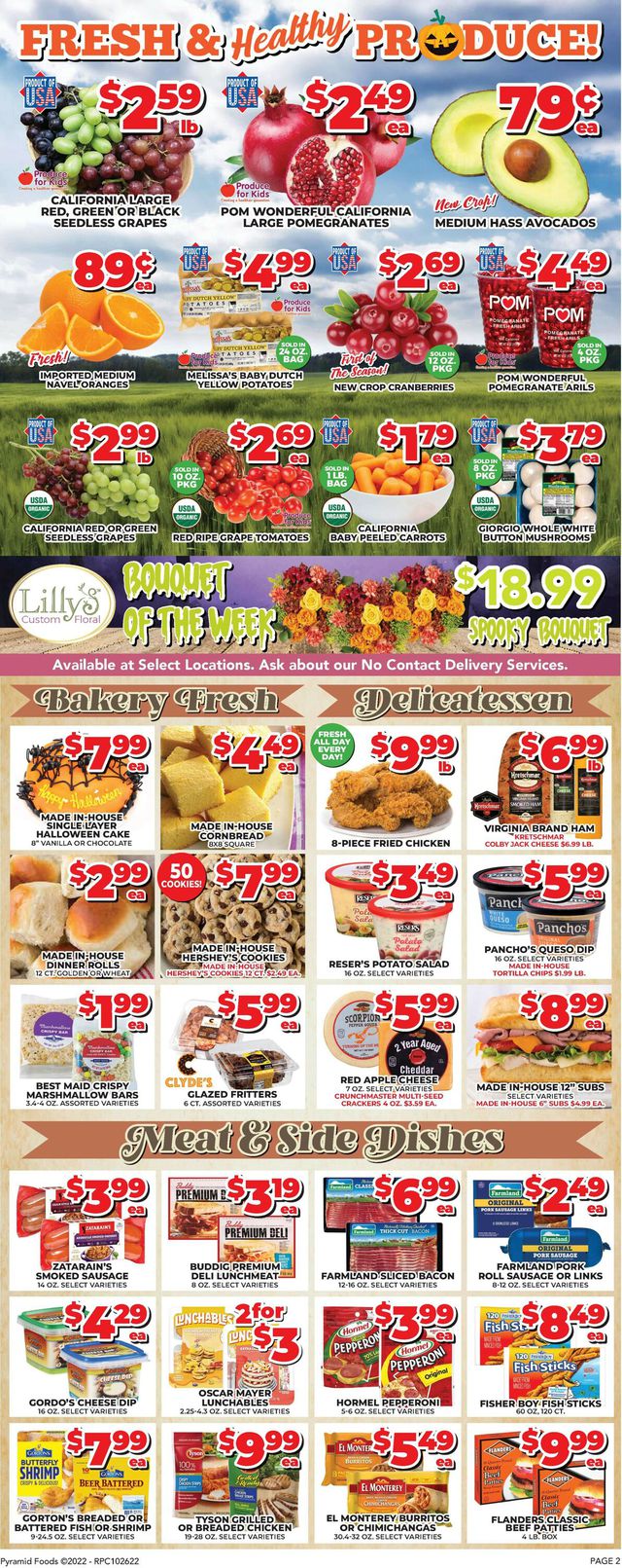Price Cutter Ad from 10/26/2022