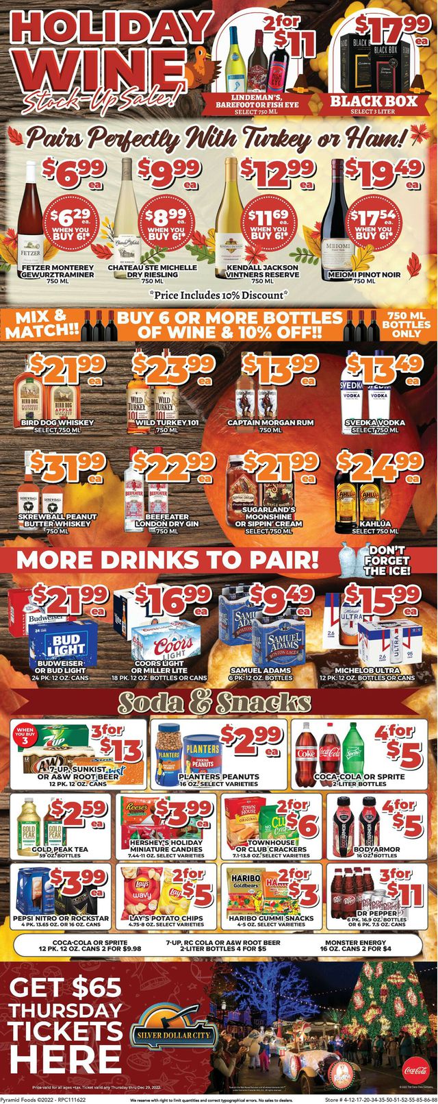 Price Cutter Ad from 11/16/2022