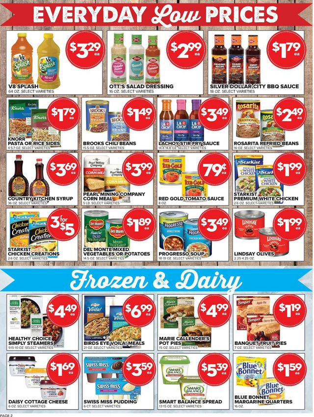 Price Cutter Ad from 12/28/2022