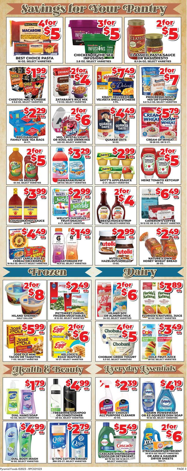 Price Cutter Ad from 02/15/2023
