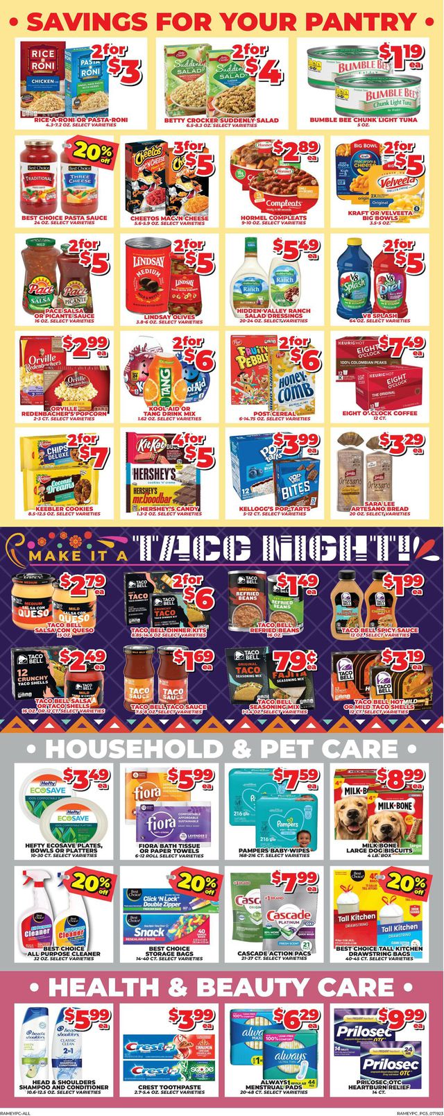 Price Cutter Ad from 07/19/2023