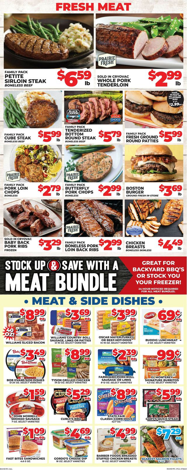 Price Cutter Ad from 07/26/2023
