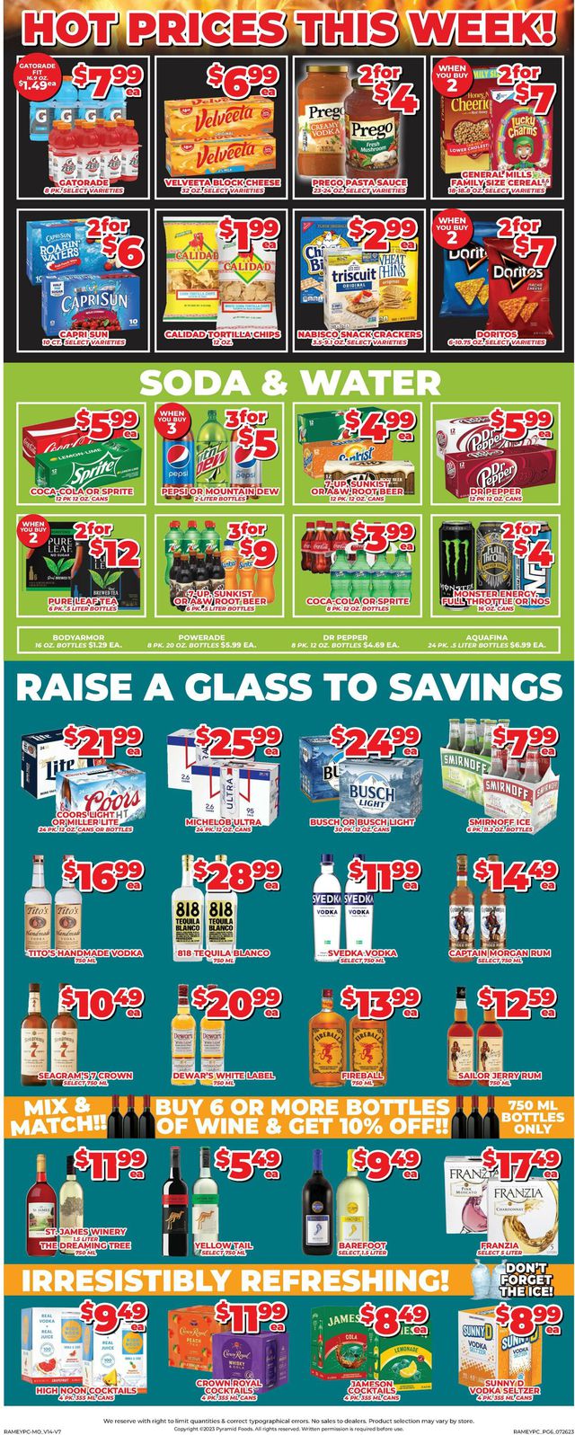 Price Cutter Ad from 07/26/2023