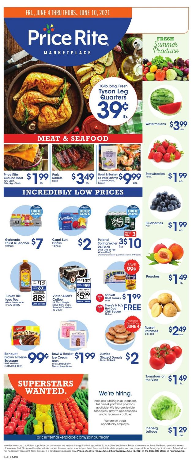 Price Rite Ad from 06/04/2021