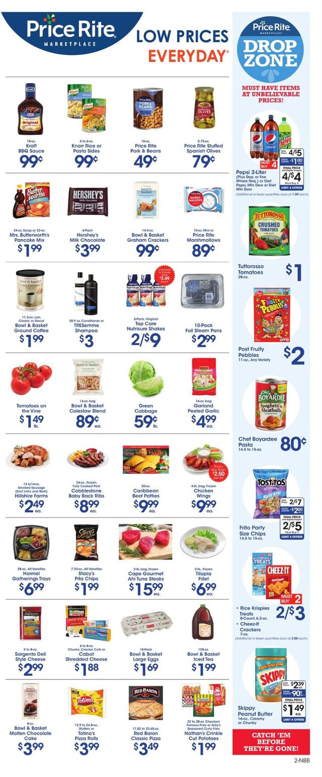 Price Rite Ad from 07/02/2021