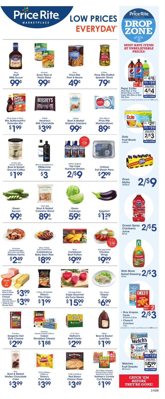 Price Rite Ad from 07/09/2021