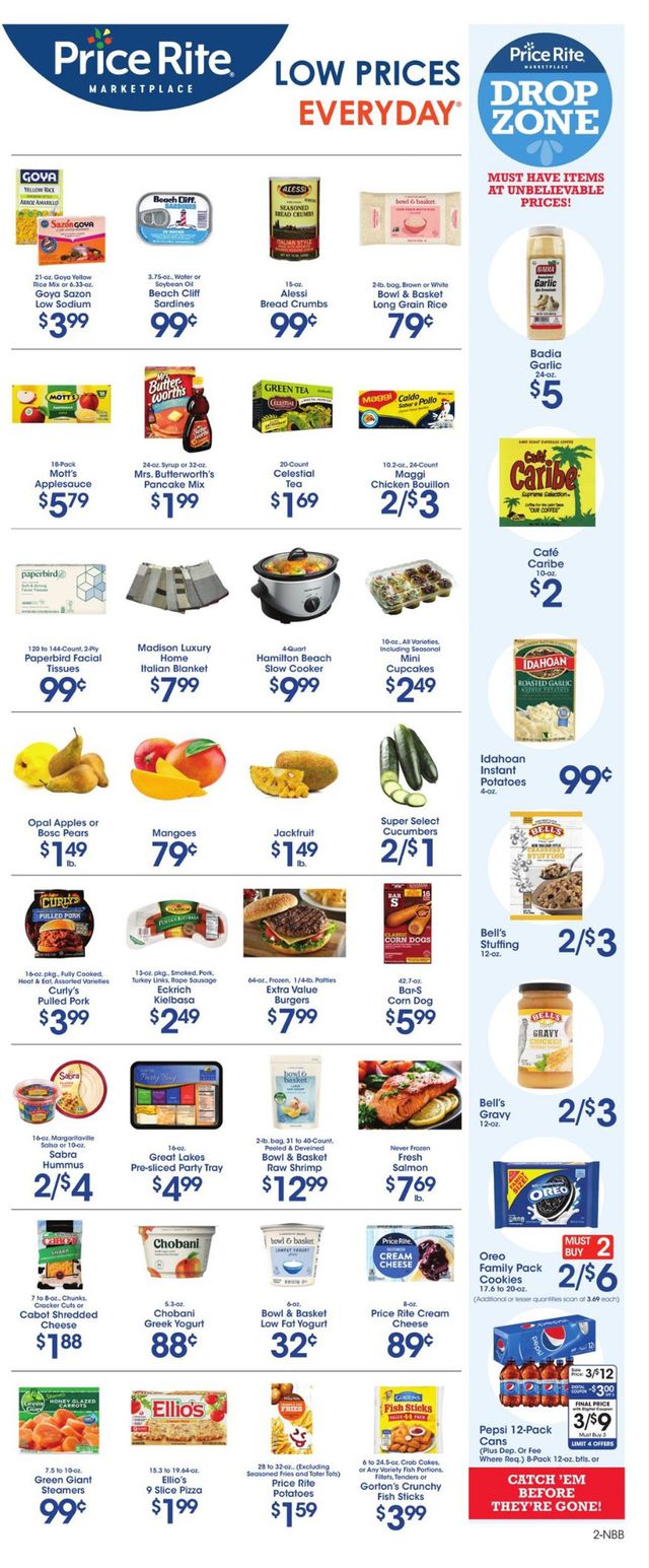 Price Rite Ad from 10/15/2021
