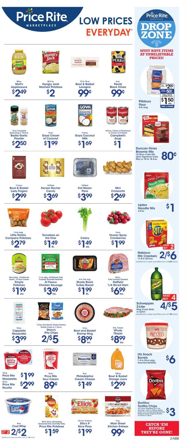 Price Rite Ad from 11/12/2021