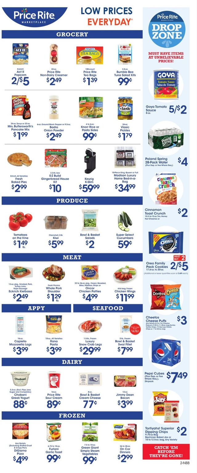 Price Rite Ad from 12/03/2021