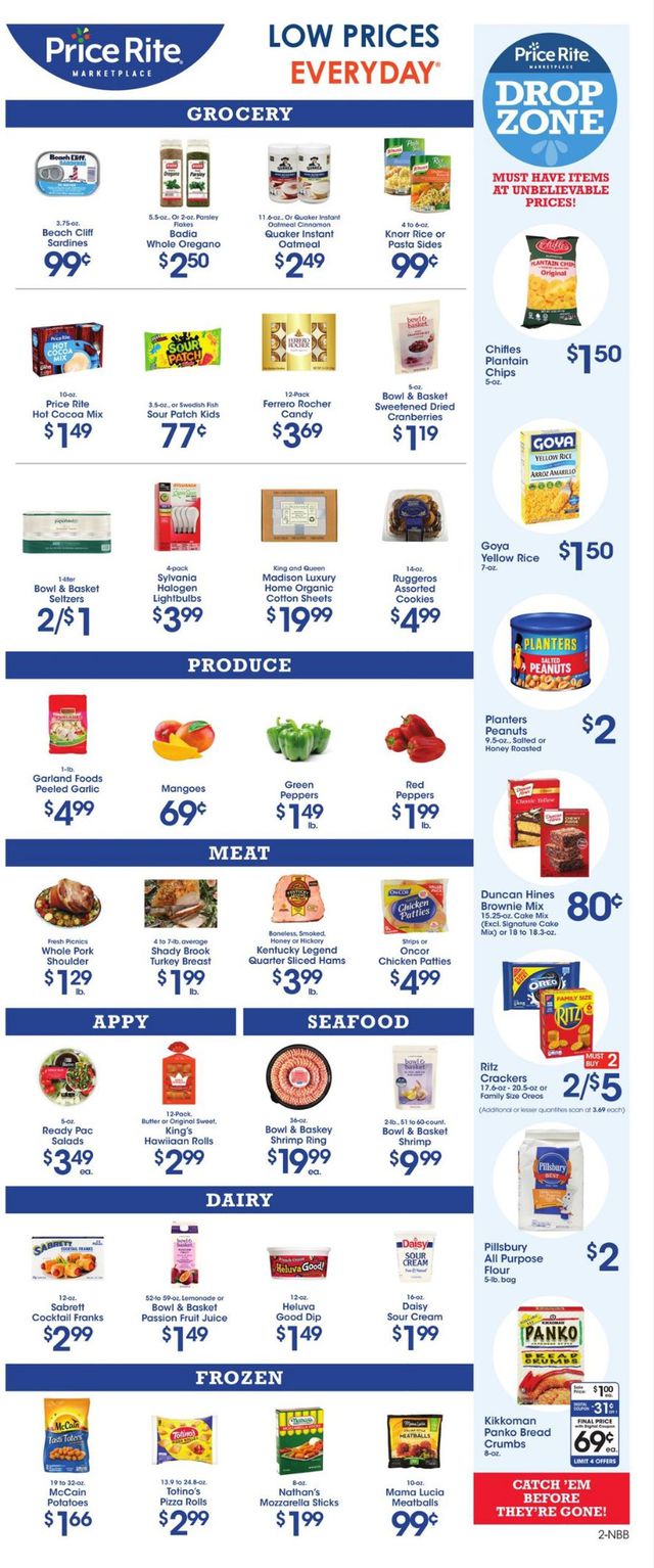 Price Rite Ad from 12/24/2021