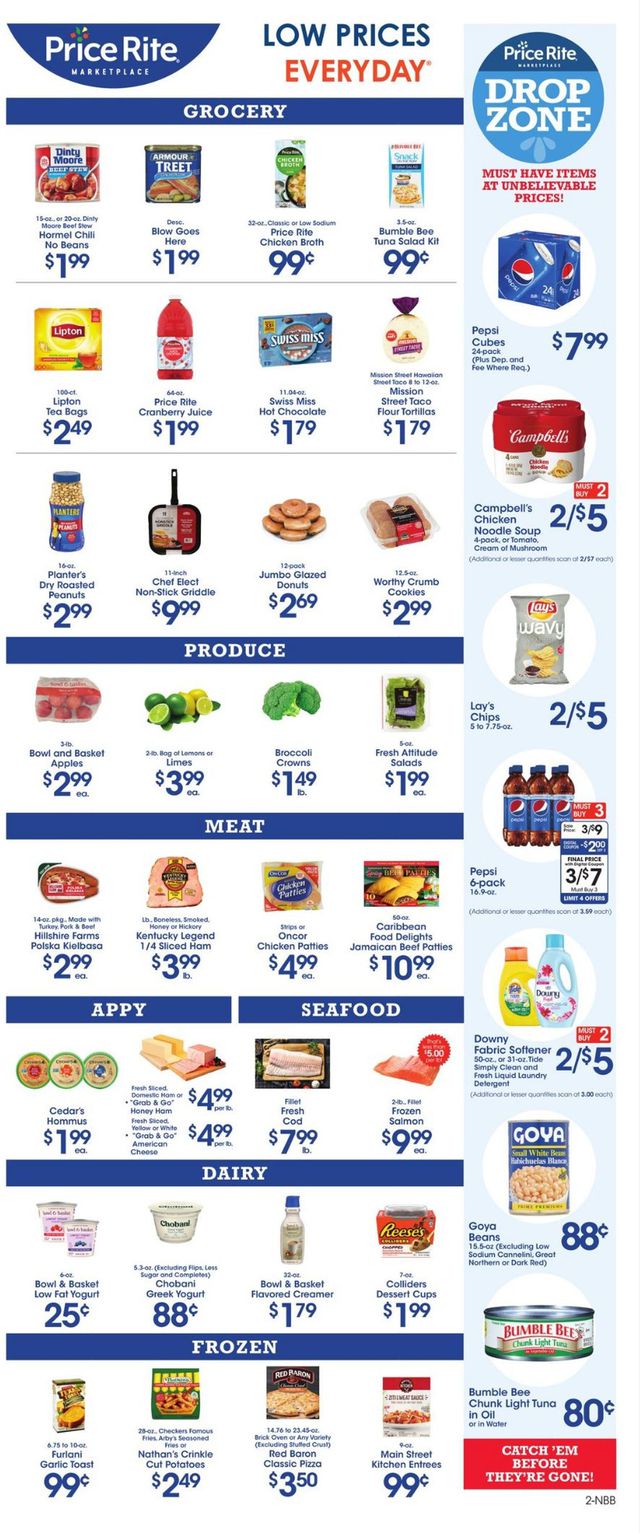 Price Rite Ad from 01/07/2022