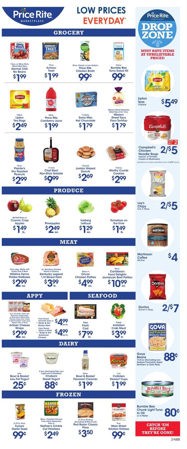 Price Rite Ad from 01/14/2022