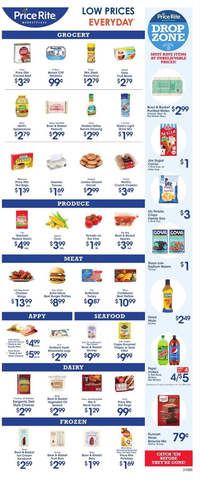 Price Rite Ad from 07/29/2022