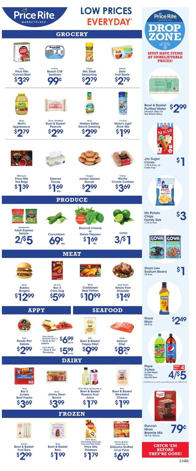 Price Rite Ad from 08/05/2022