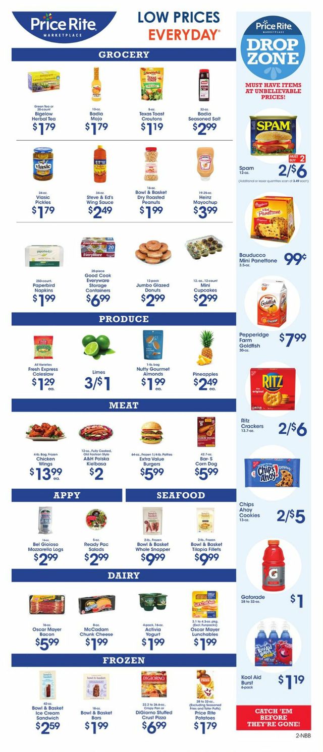 Price Rite Ad from 09/02/2022