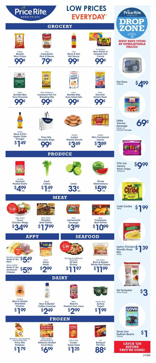 Price Rite Ad from 09/09/2022