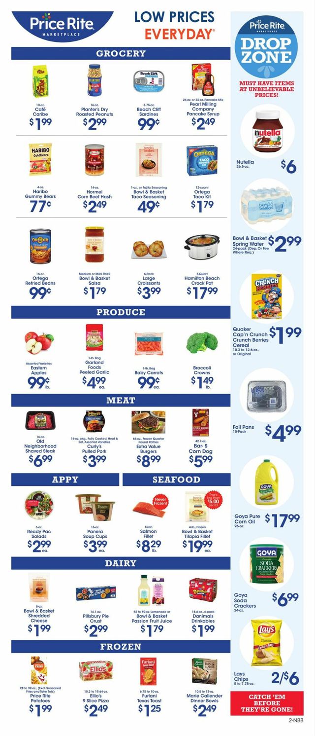 Price Rite Ad from 10/14/2022