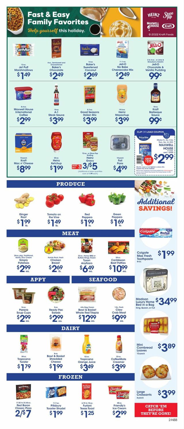 Price Rite Ad from 11/04/2022