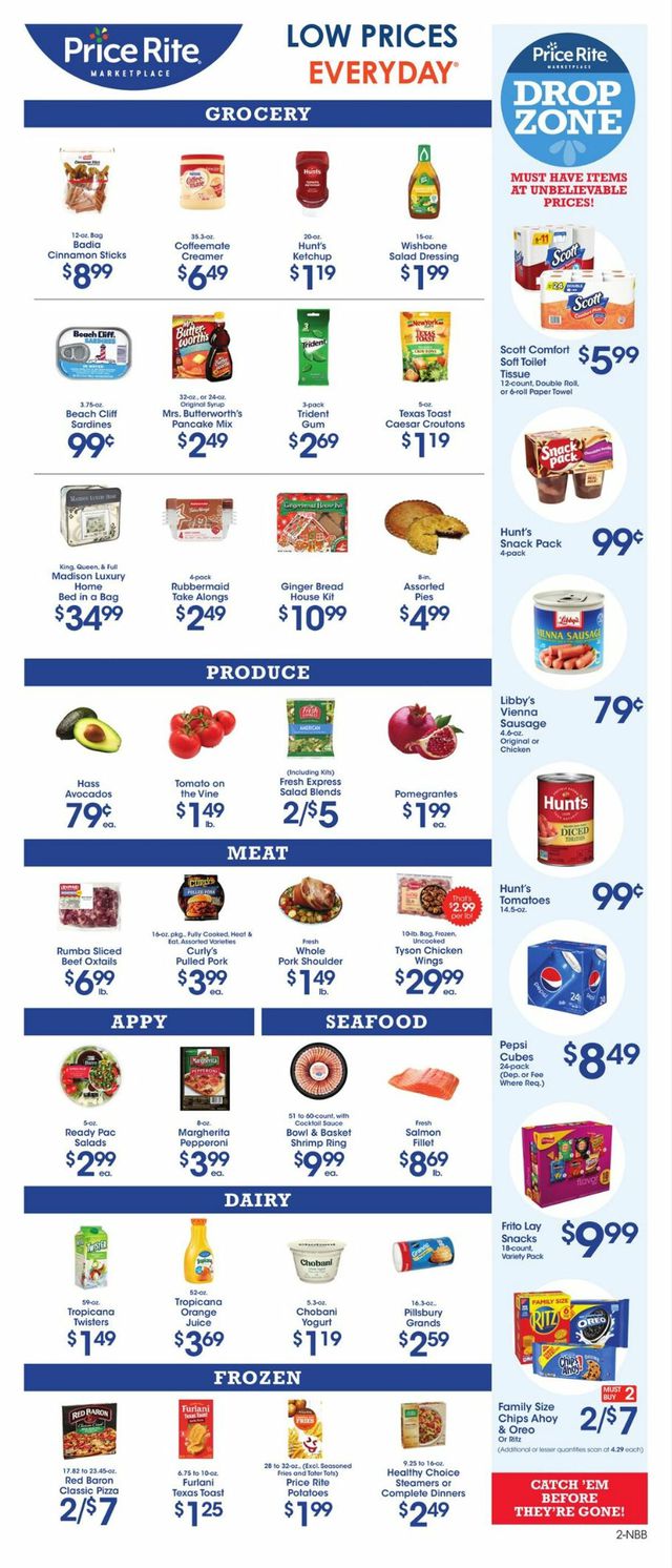 Price Rite Ad from 12/02/2022