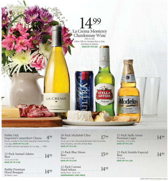 Publix Ad from 03/26/2020