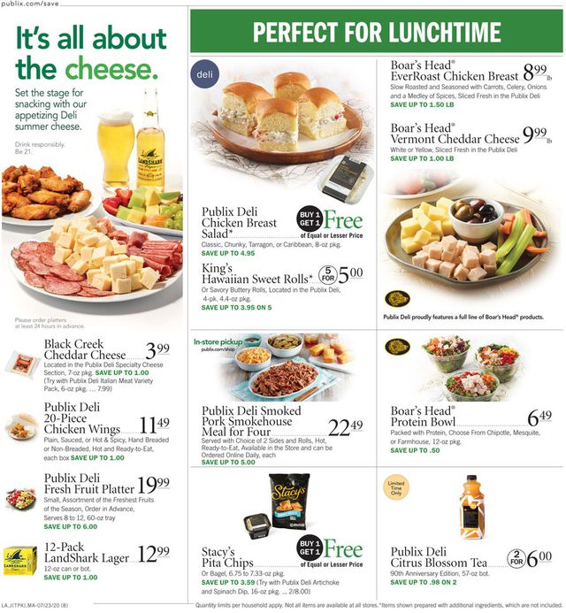 Publix Ad from 07/23/2020