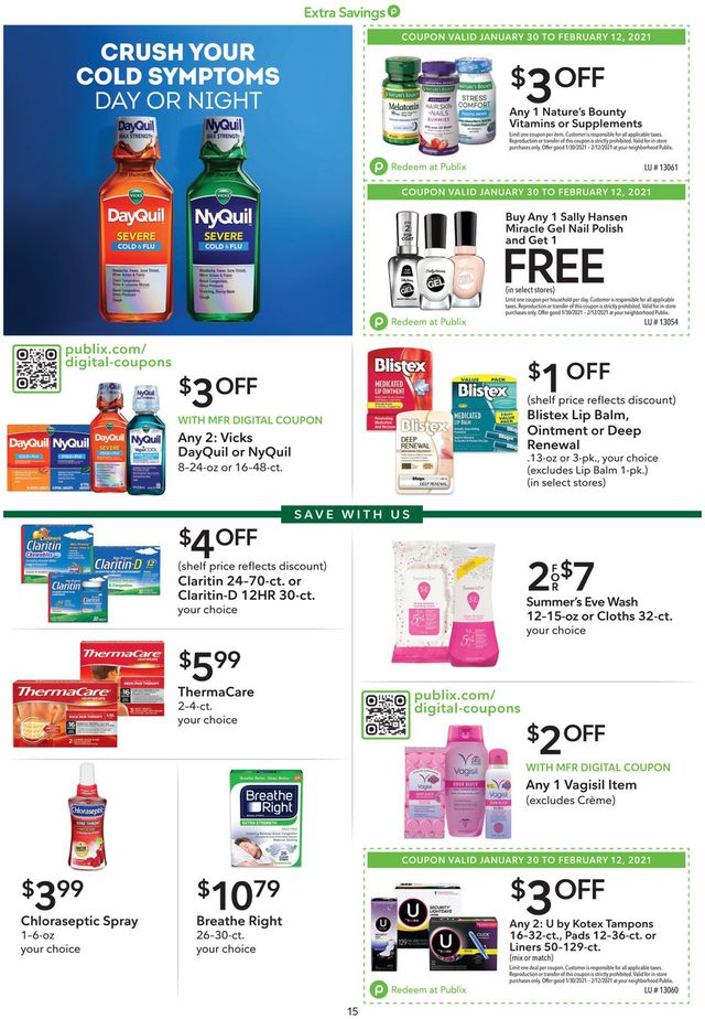 Publix Ad from 01/30/2021