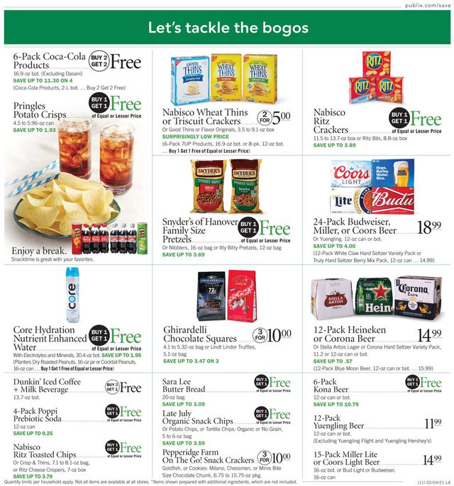 Publix Ad from 02/04/2021