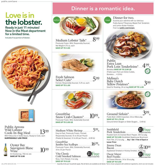 Publix Ad from 02/11/2021